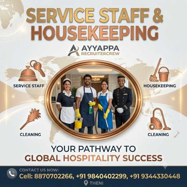 Service staff Housekeeping